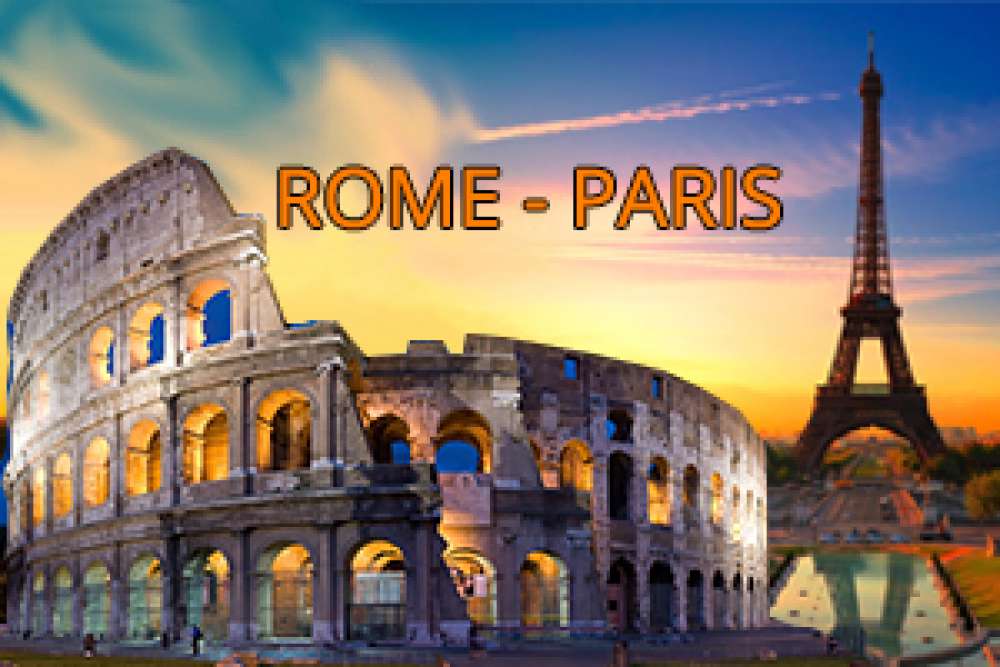 8 օրյա համակցված ուղևորություն Հռոմ և Փարիզ